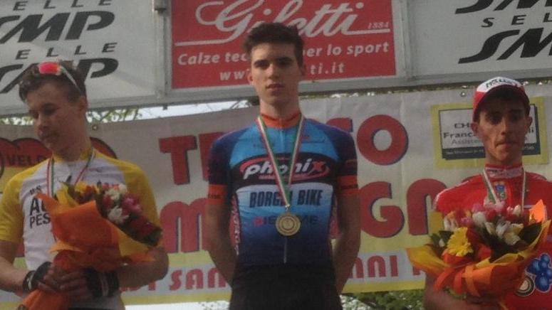 Il finalese Giovanni Aleotti vince la sua prima corsa Junior