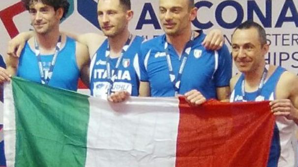 Di Leonardo vola, argento ai Master