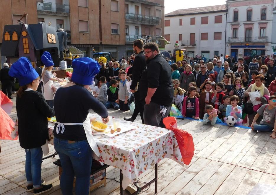 Dario Baruffa tra i piccoli chef 