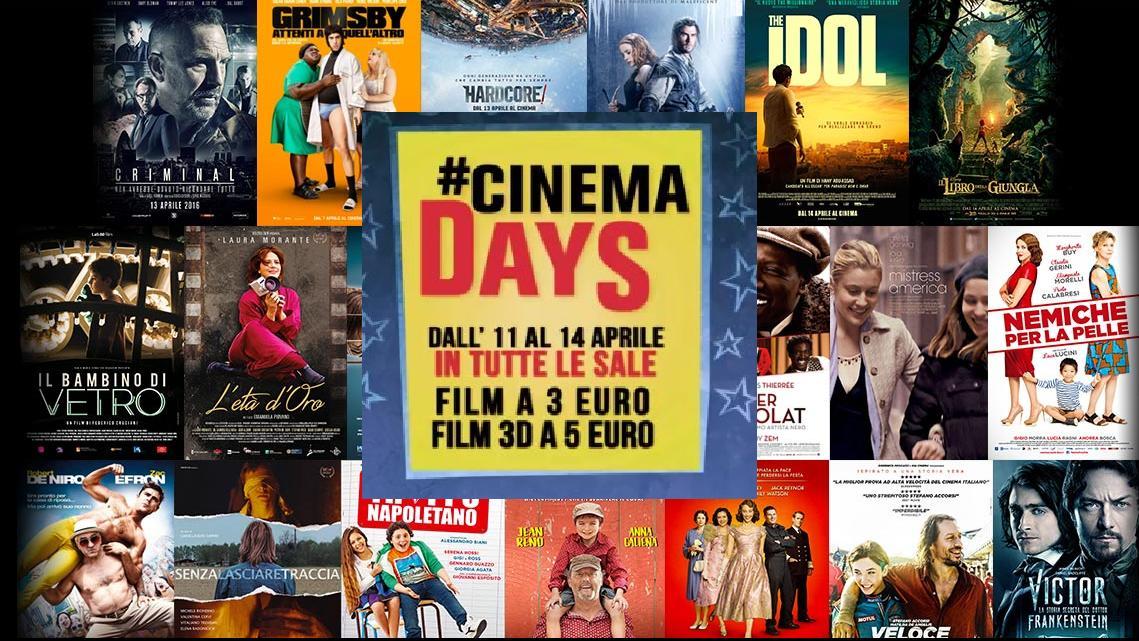 A Modena i #CinemaDays: film in prima visione con soli 3 euro Ecco dove