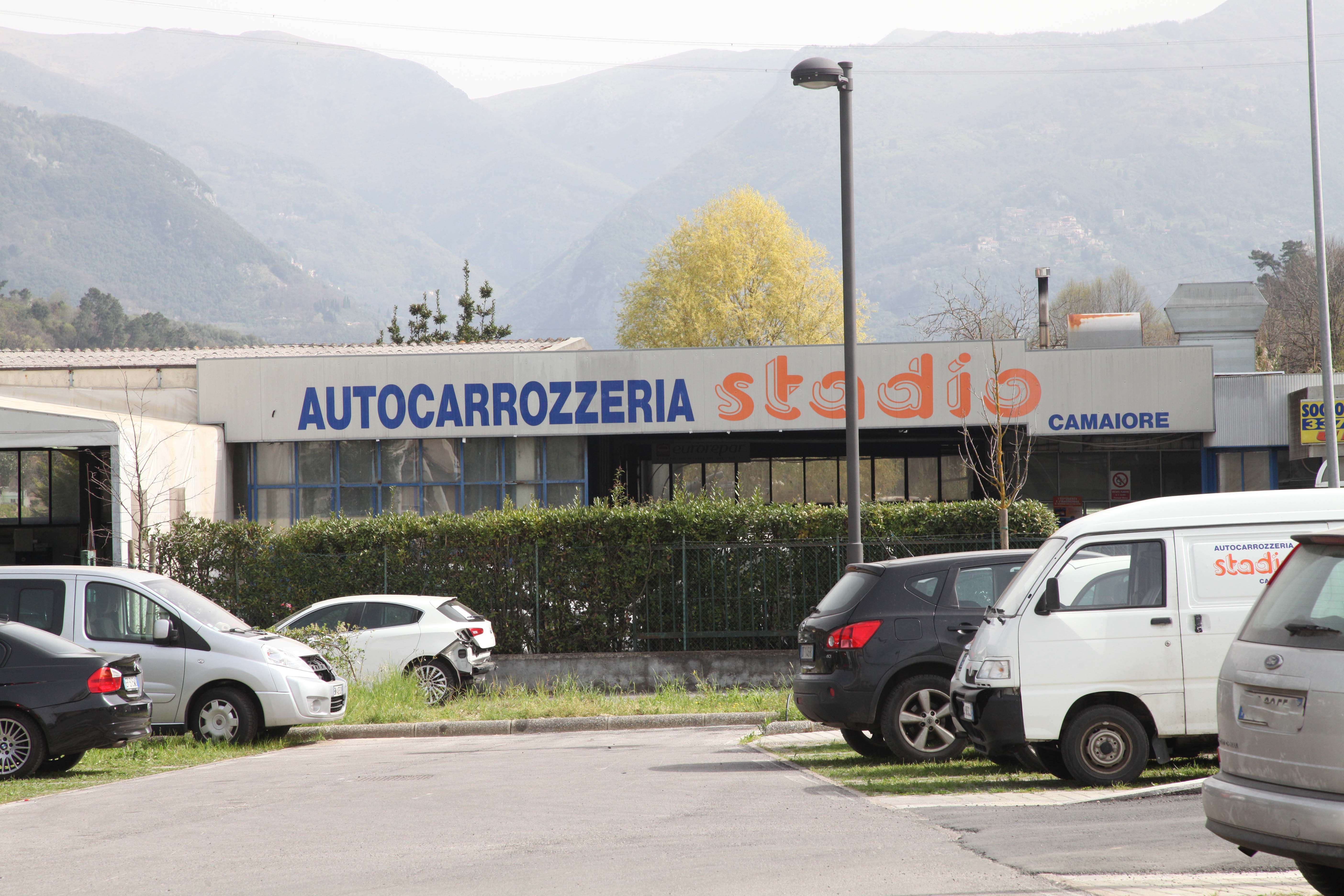 La carrozzeria "Stadio" a Camaiore