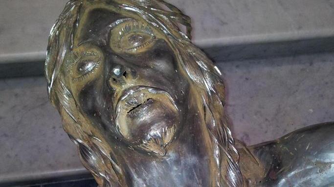 Il Cristo di Attilio Cartone a Castelfranco