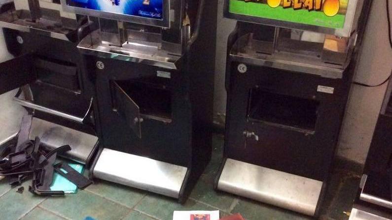 Svaligiate le slot machine al Residence