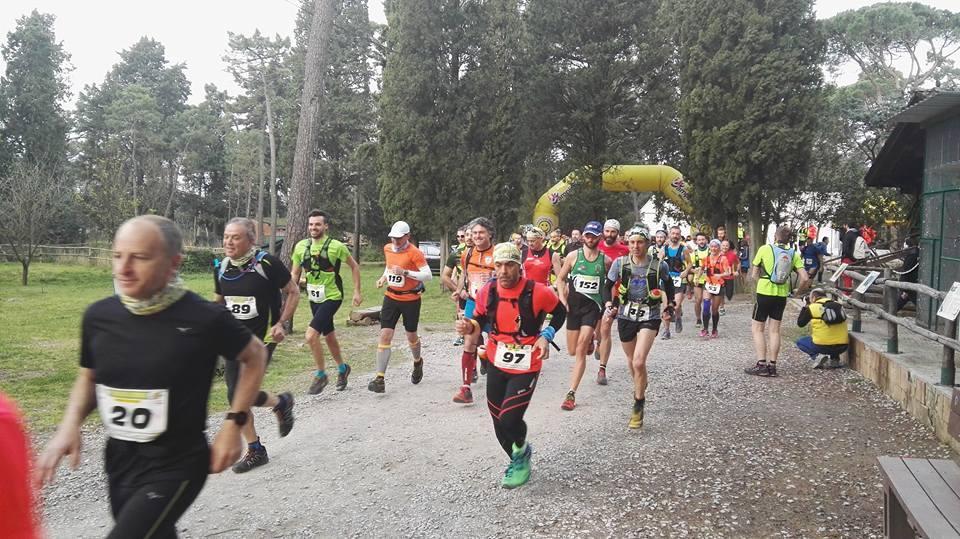 Un momento della gara
