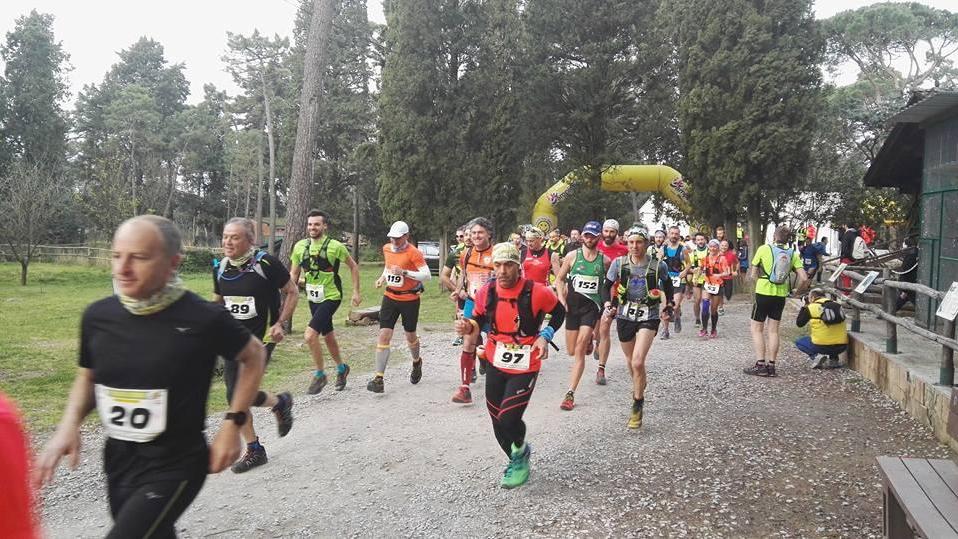 Un momento della gara