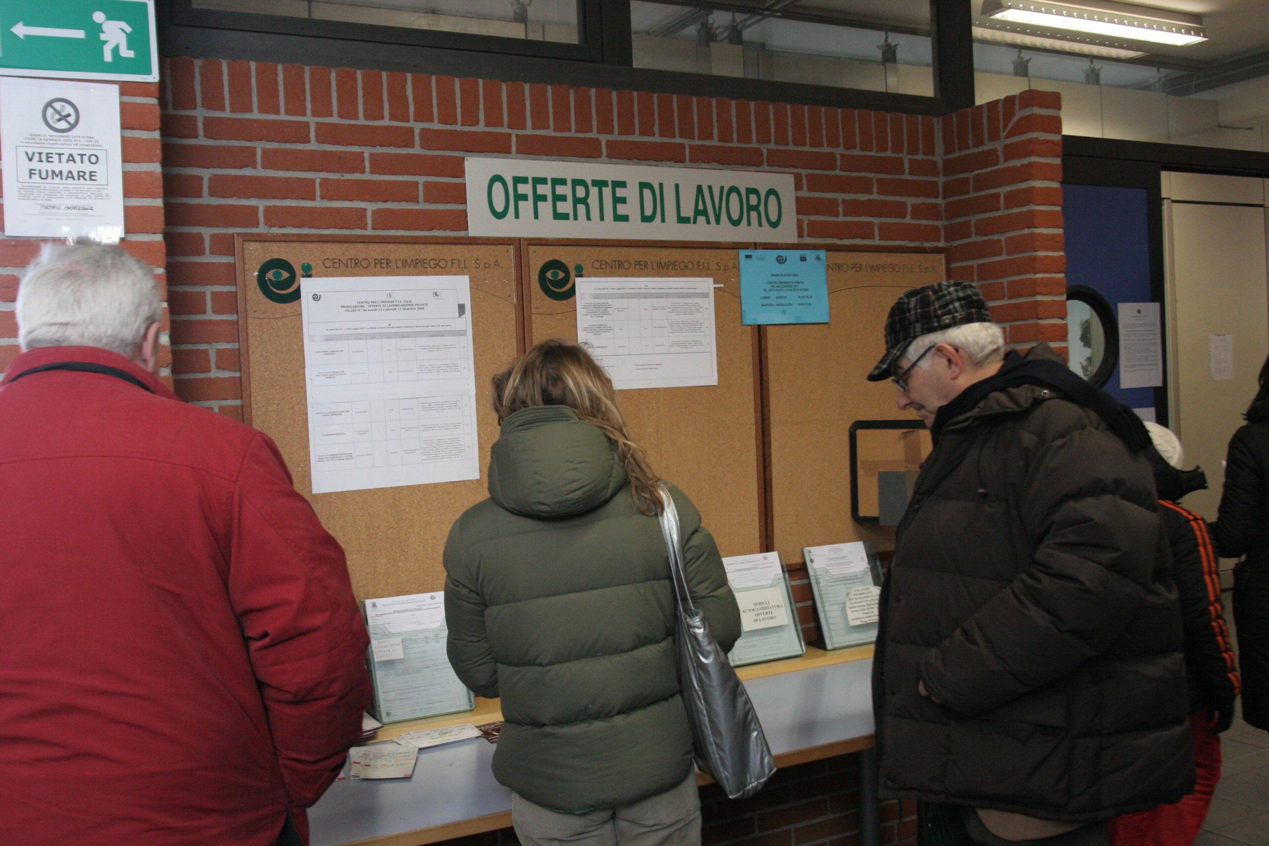 Il Centro per l'impiego di via Galcianese