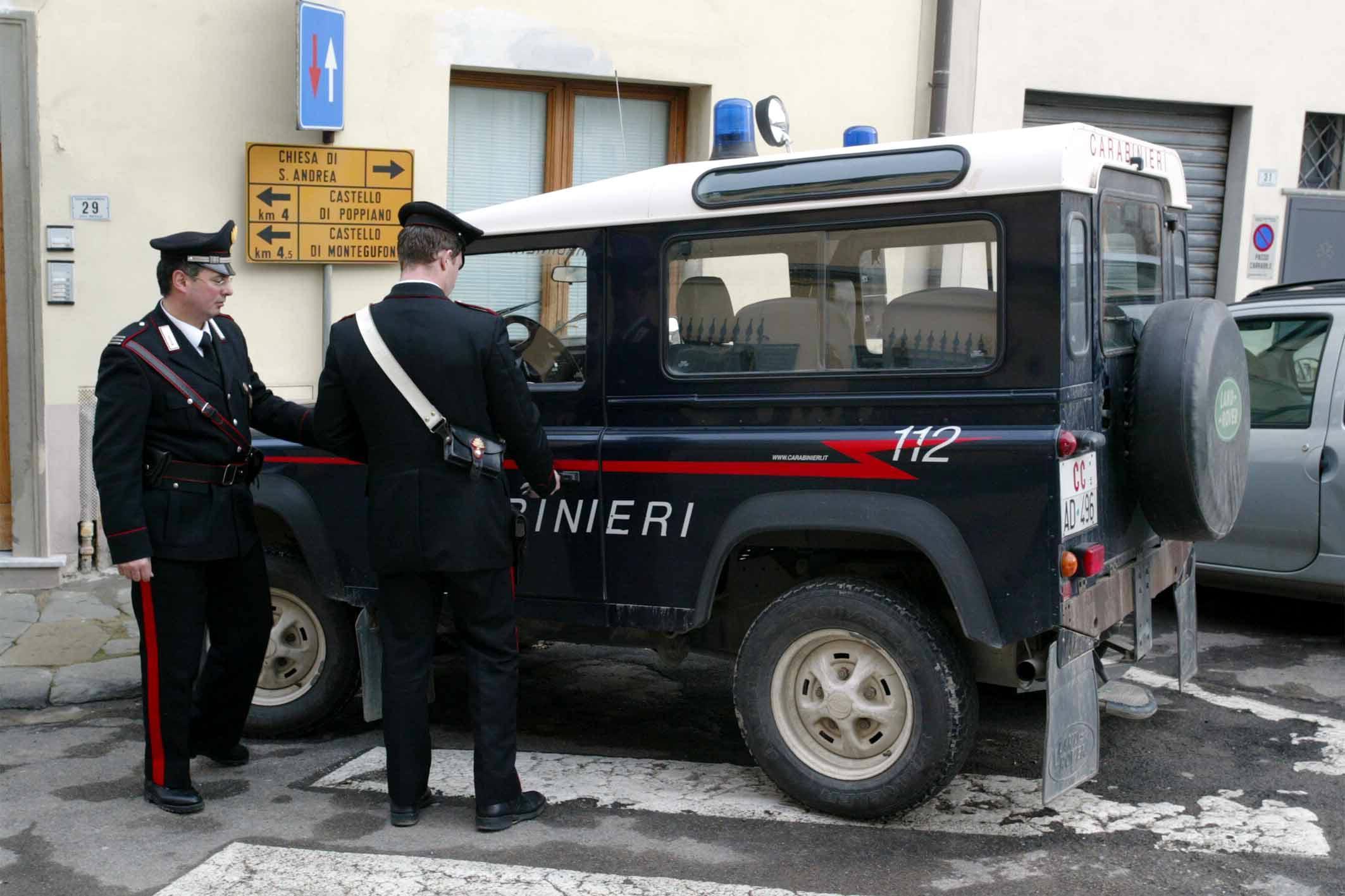 I carabinieri di Montespertoli (foto d'archivio)
