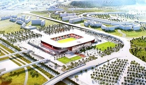 Il progetto del Cagliari Arena
