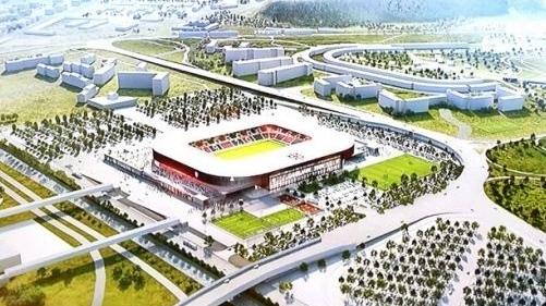 Il progetto del Cagliari Arena