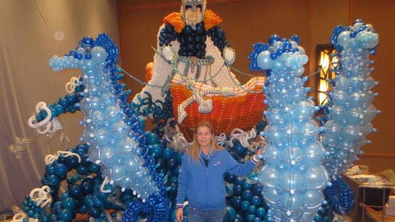 Una pratese ai mondiali di Balloon Art