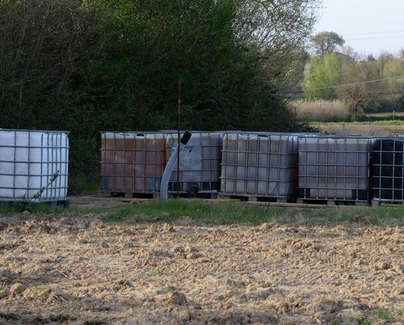 Trovati idrocarburi dentro a un pozzo 