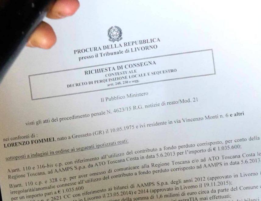Inchiesta Aamps, le accuse: ombre su tre bilanci, la Tia e il milione dalla Regione 