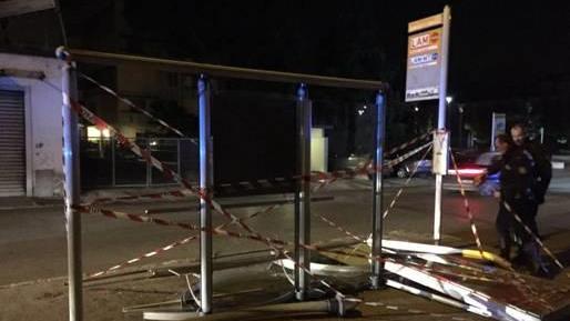 La pensilina di via Valentini