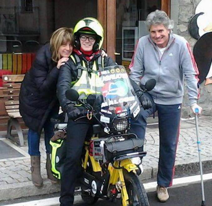 Giro d’Italia a 40 all’ora con il mitico Ciao 