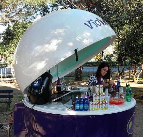 Ecco il Violet’s, il primo “bar mobile” dell’isola
