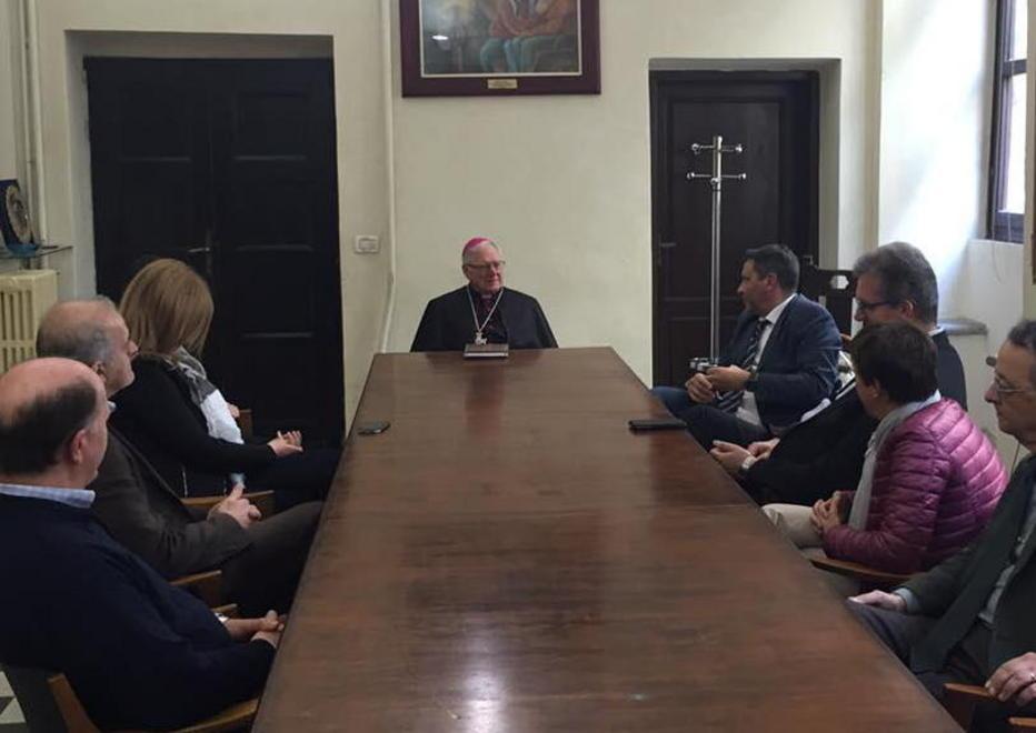 Il vescovo Filippini si confronta col sindaco e la giunta
