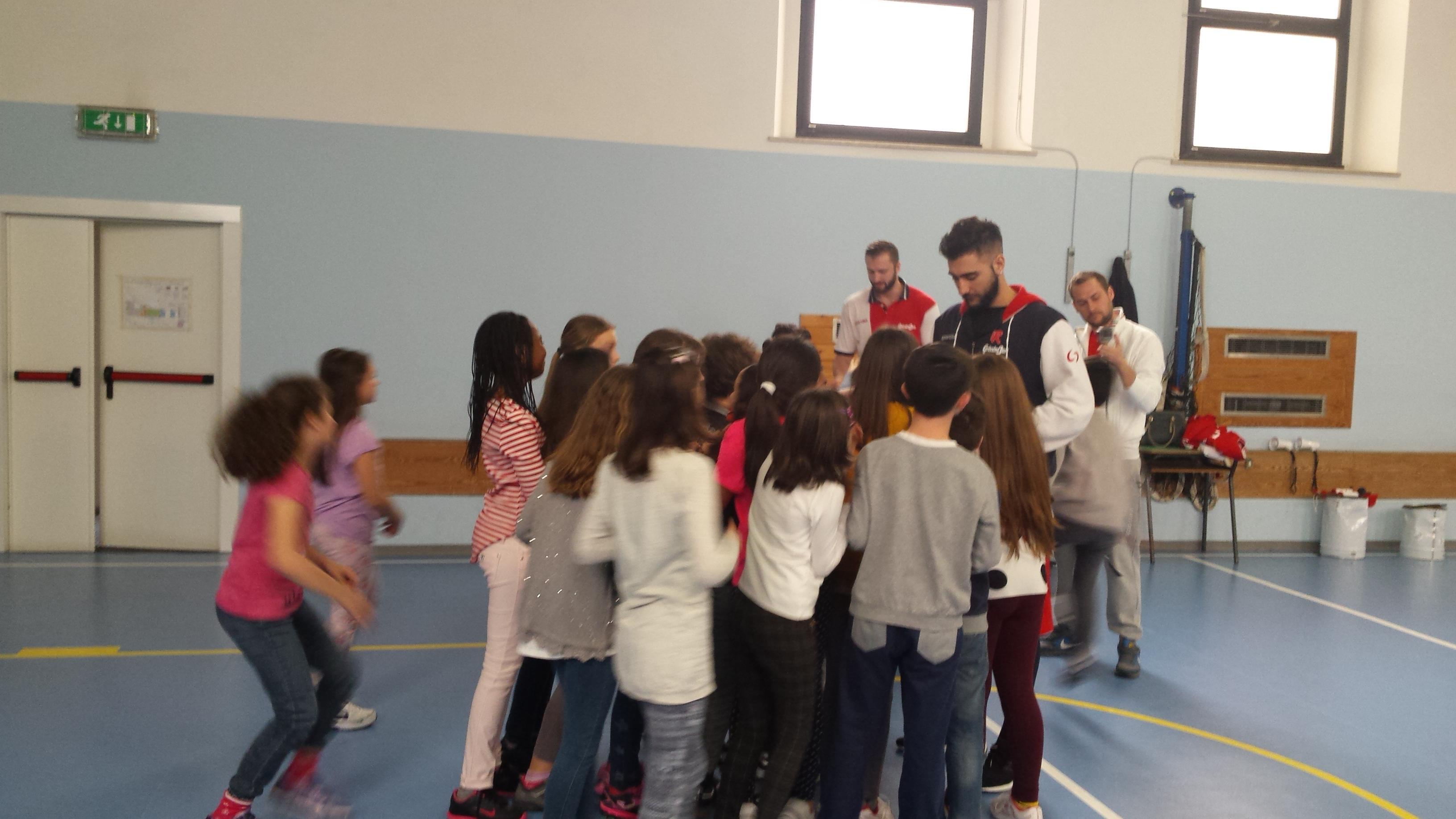 Grissin Bon, a lezione di tifo con Aradori e Veremeenko