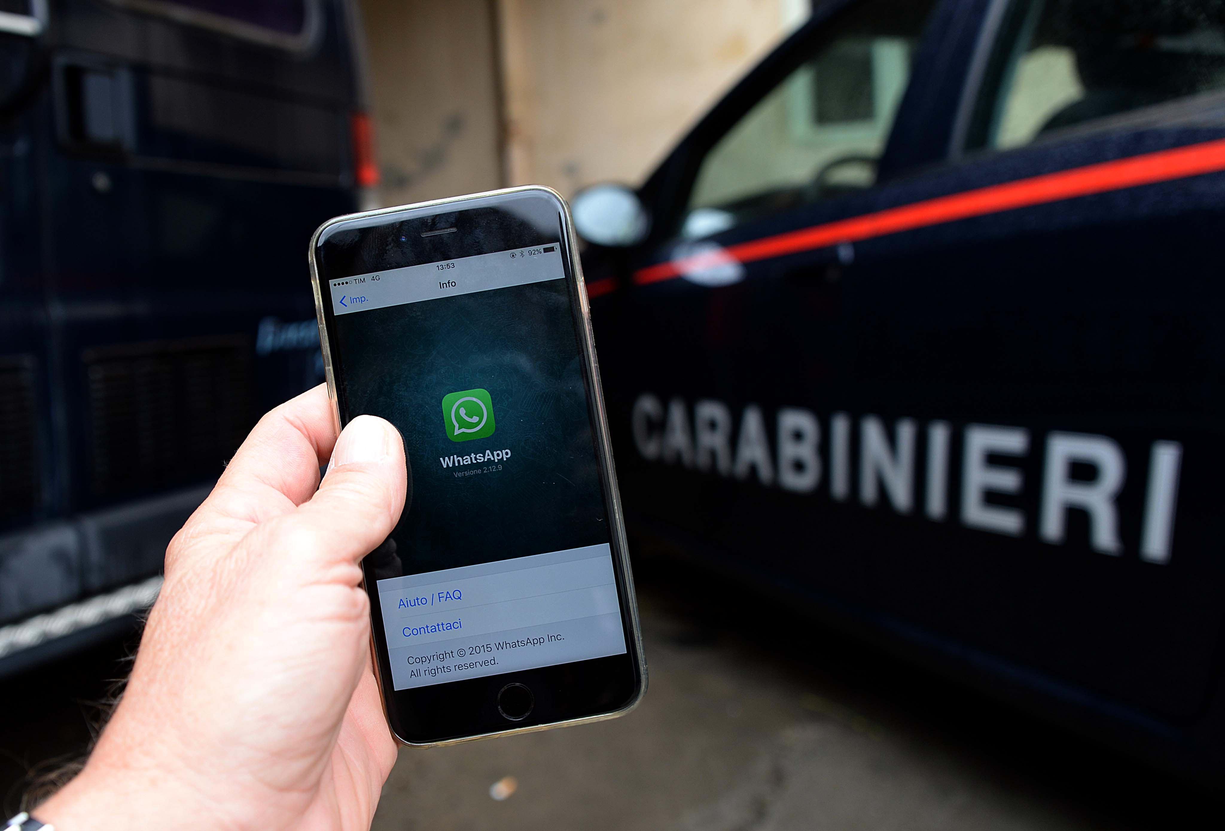 Maxi rete WhatsApp per difendersi dai ladri 