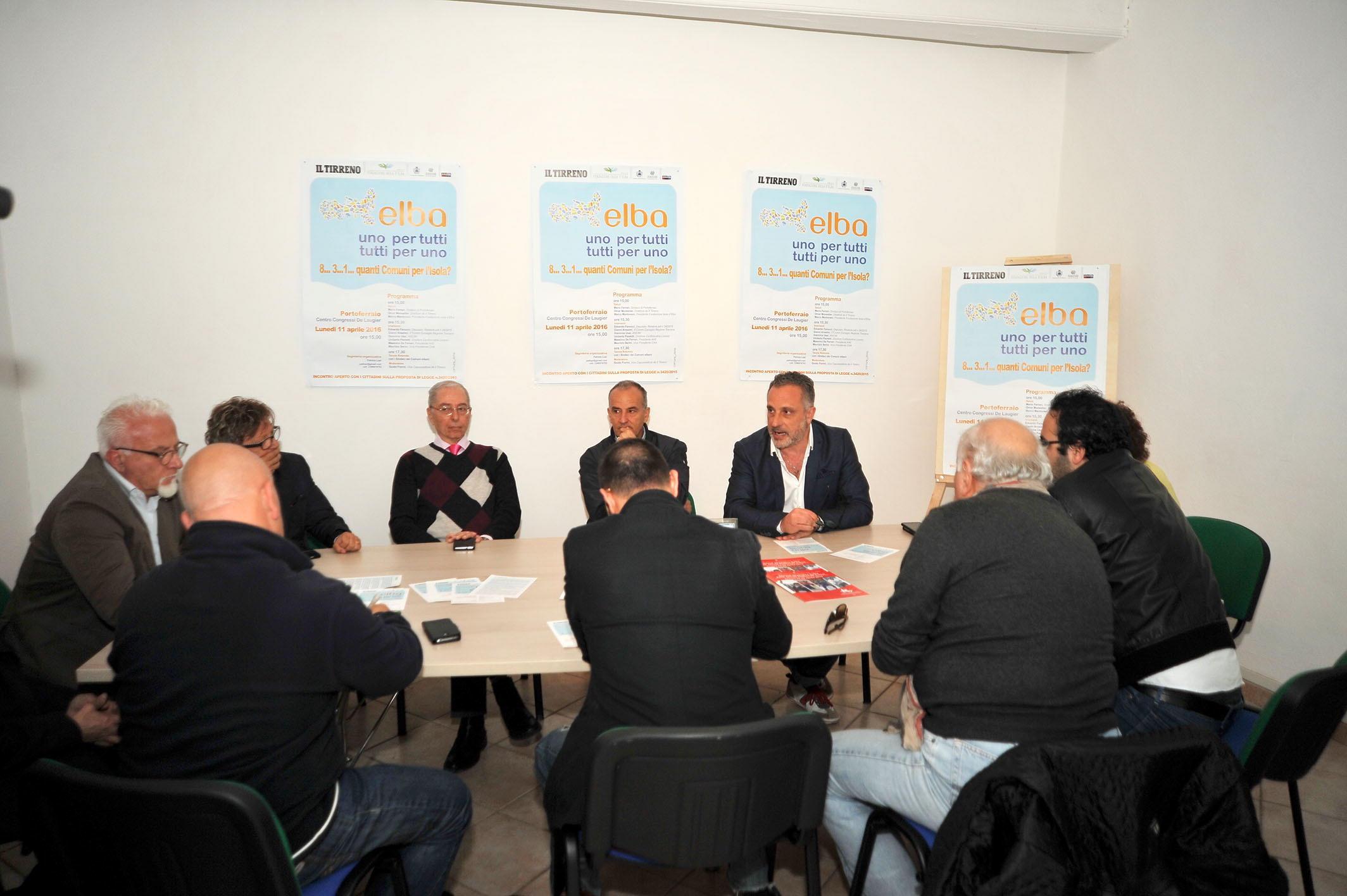 La conferenza stampa sul convegno (foto Gio' Di Stefano)