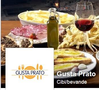 La pagina Facebook "Gusta Prato"