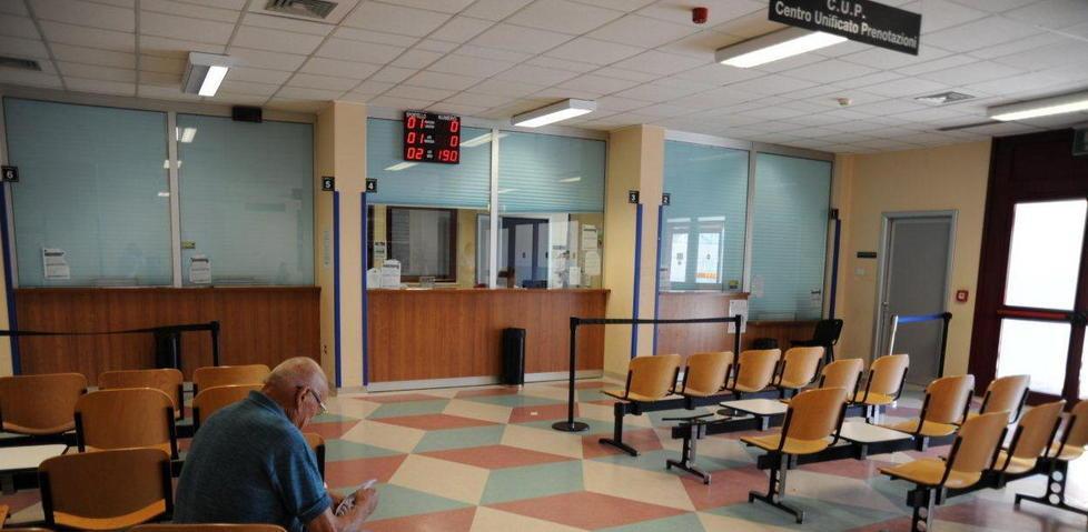Il Cup presso l'ospedale di Cecina (Foto Falorni/Silvi)