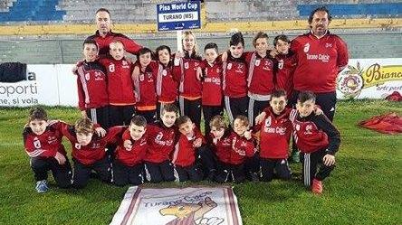 Il pulcini del Turano vincono il torneo di Pisa