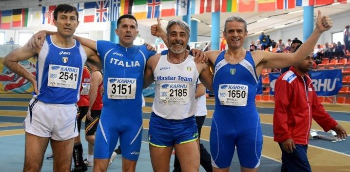 Massimo Binelli conquista l’ europeo nella 4x200 