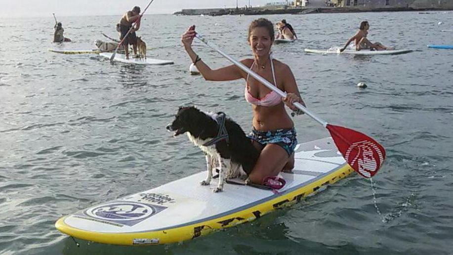 Sul Sup con l’amico a quattro zampe Ai Tre Ponti raduni di appassionati in vista