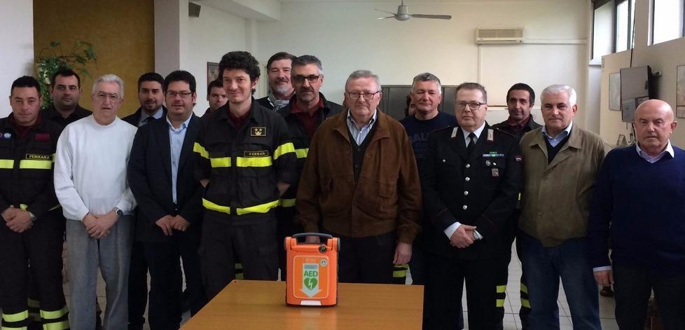 Defibrillatore per i vigili del fuoco 
