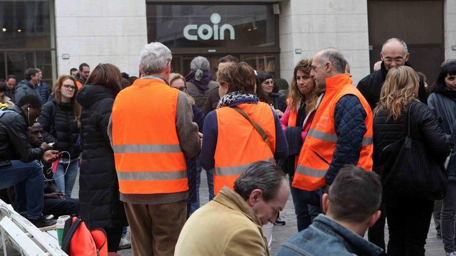 Prove di evacuazione a palazzo Fonte