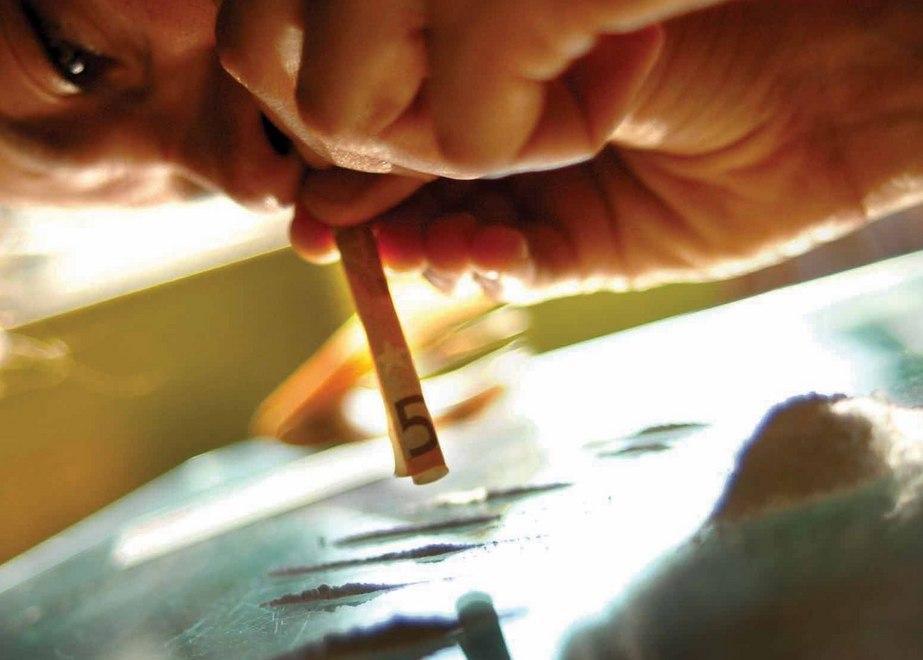 Consumo di coca tra i giovani, l’isola in testa alla classifica 