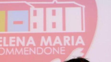 Lucia Rossi alla presentazione della Fondazione