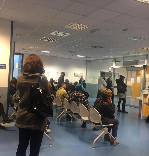 In attesa al pronto soccorso (foto archivio)