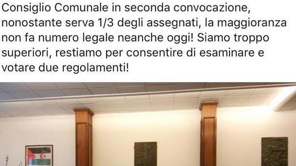 Maggioranza e opposizioni divisi sulla realtà del consiglio