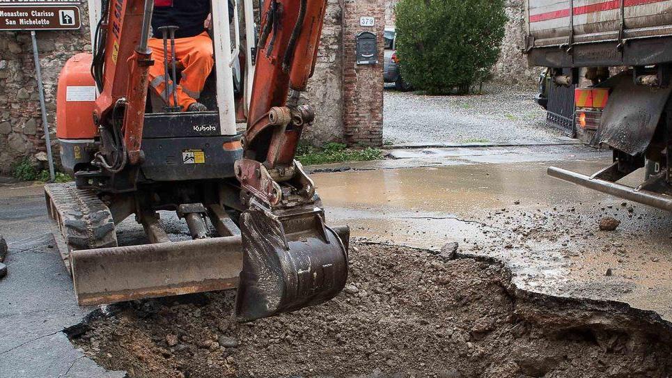 Disagi nell’erogazione dell’acqua in tutta la località di Antraccoli