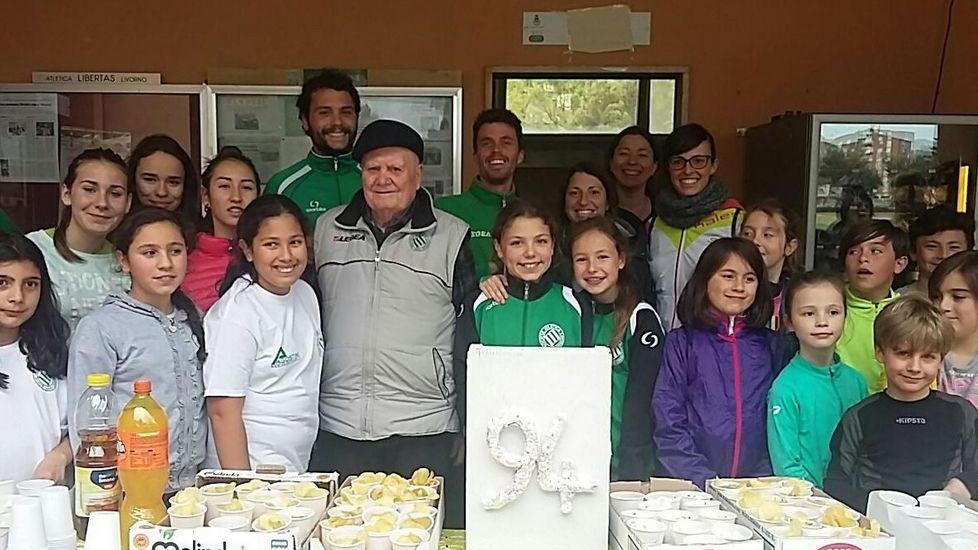 Festa grande per i 94 anni di Enzo
