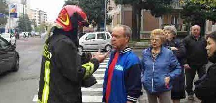 Salta cabina elettrica, paura e blackout 