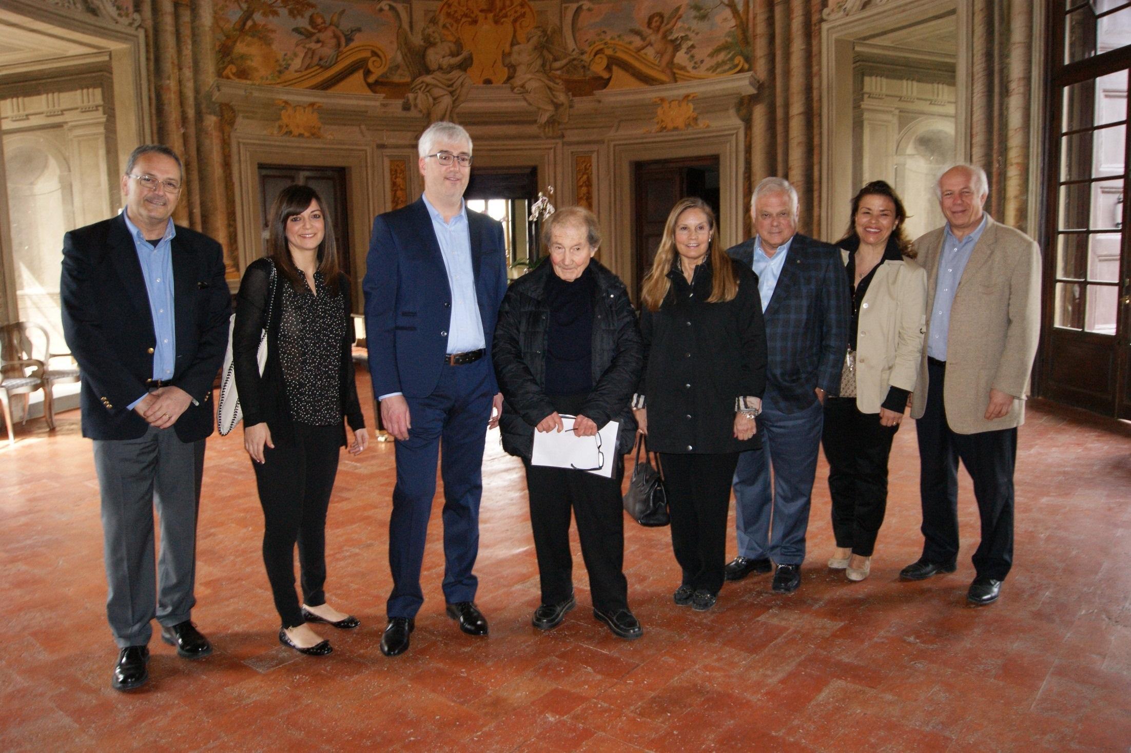 Ospiti americani a Villa Rospigliosi
