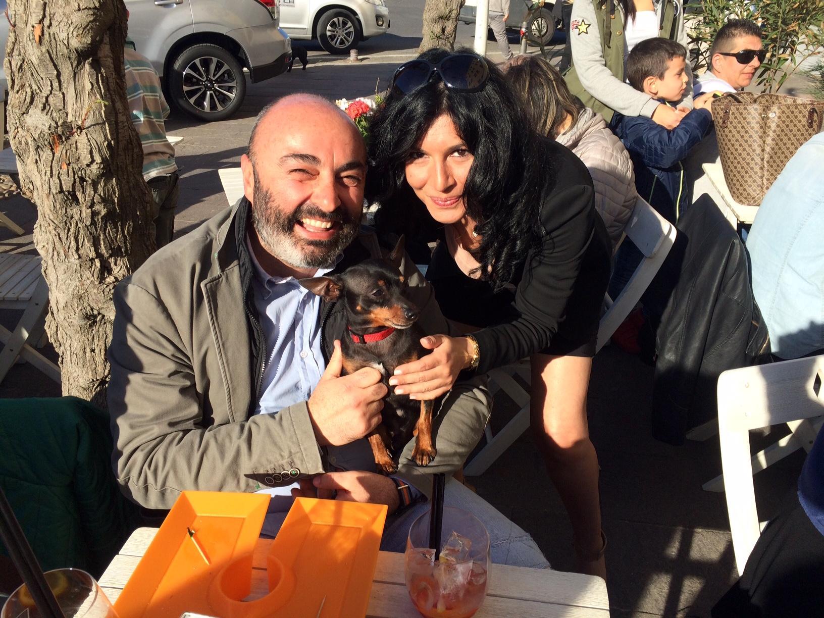 La cantante Giusy Ferreri a Marina di Cecina
