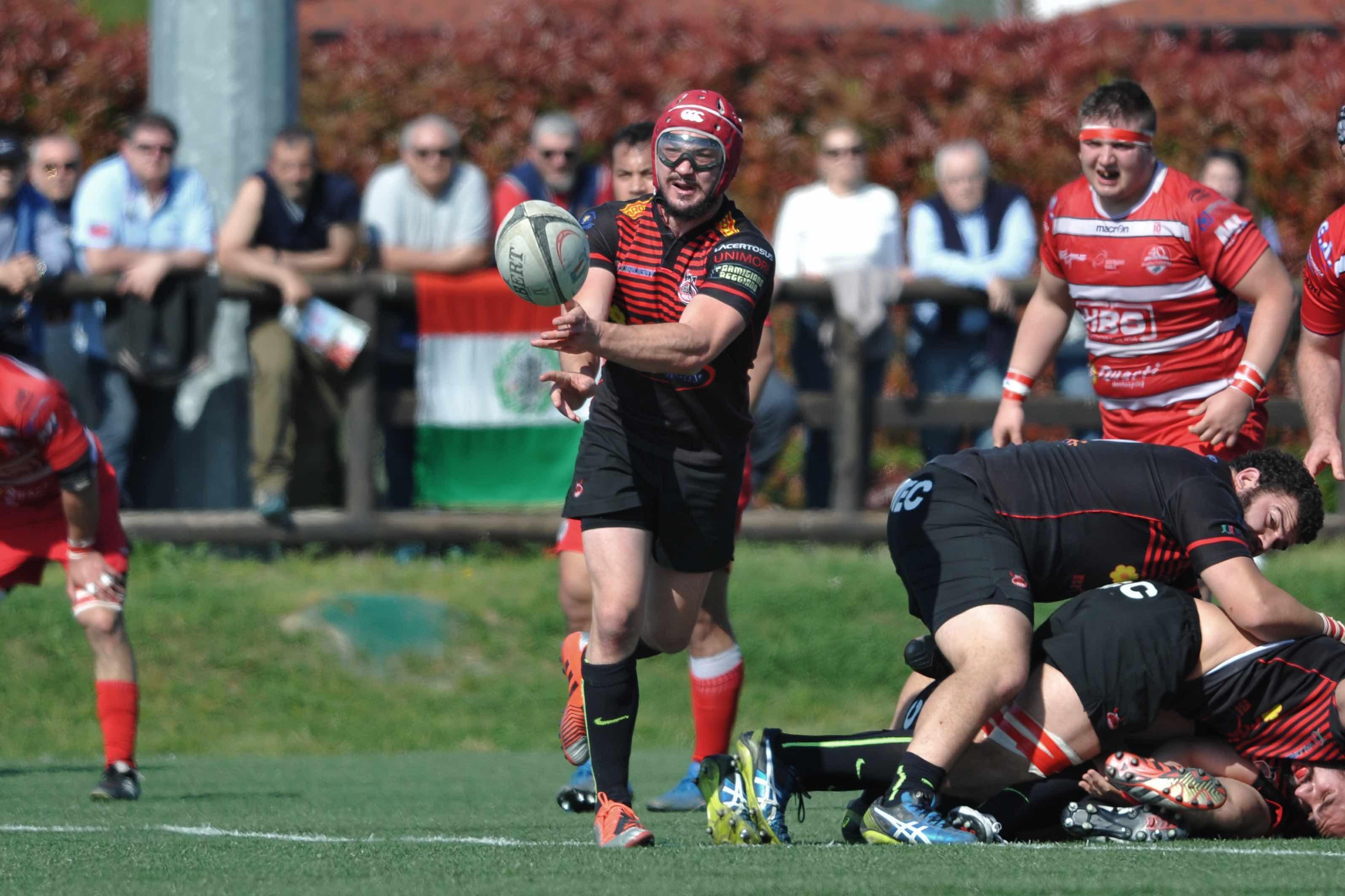 Rugby, il Conad Reggio perde la sfida e l'imbattibilità a Colorno