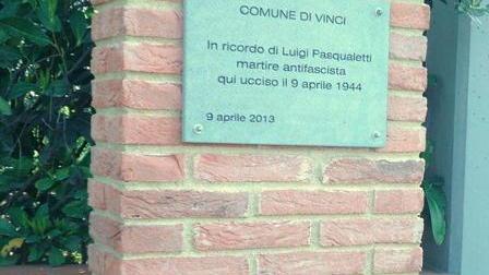Cerimonia per Luigi Pasqualetti