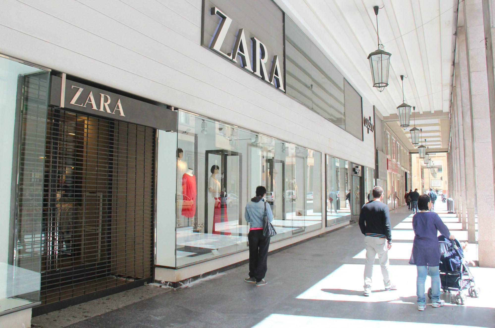 Un negozio di Zara (foto d'archivio)