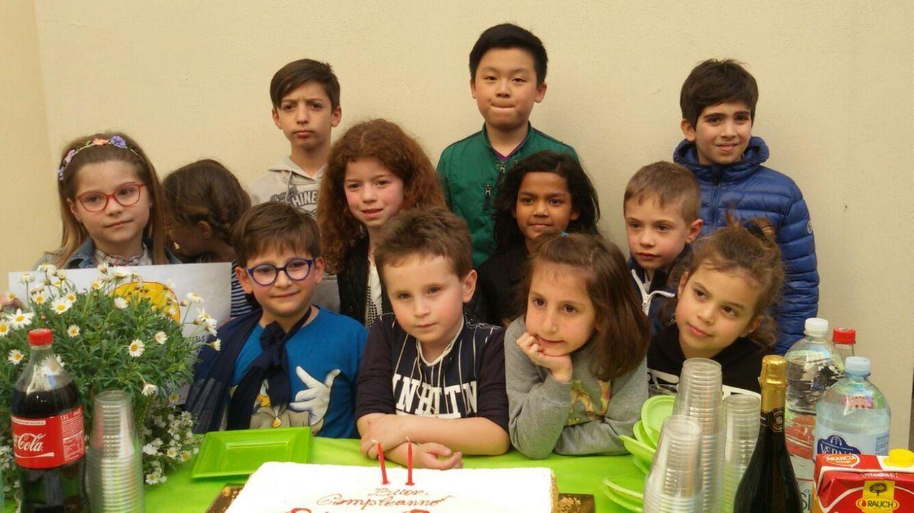 I bambini che hanno partecipato a "Un Prato di libri"