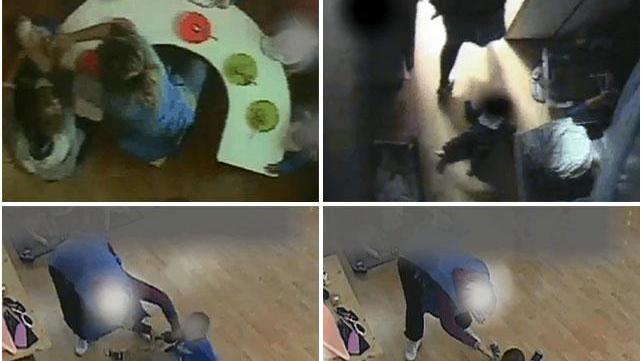 I maltrattamenti in 4 fermo immagine del video diffuso dalla Procura