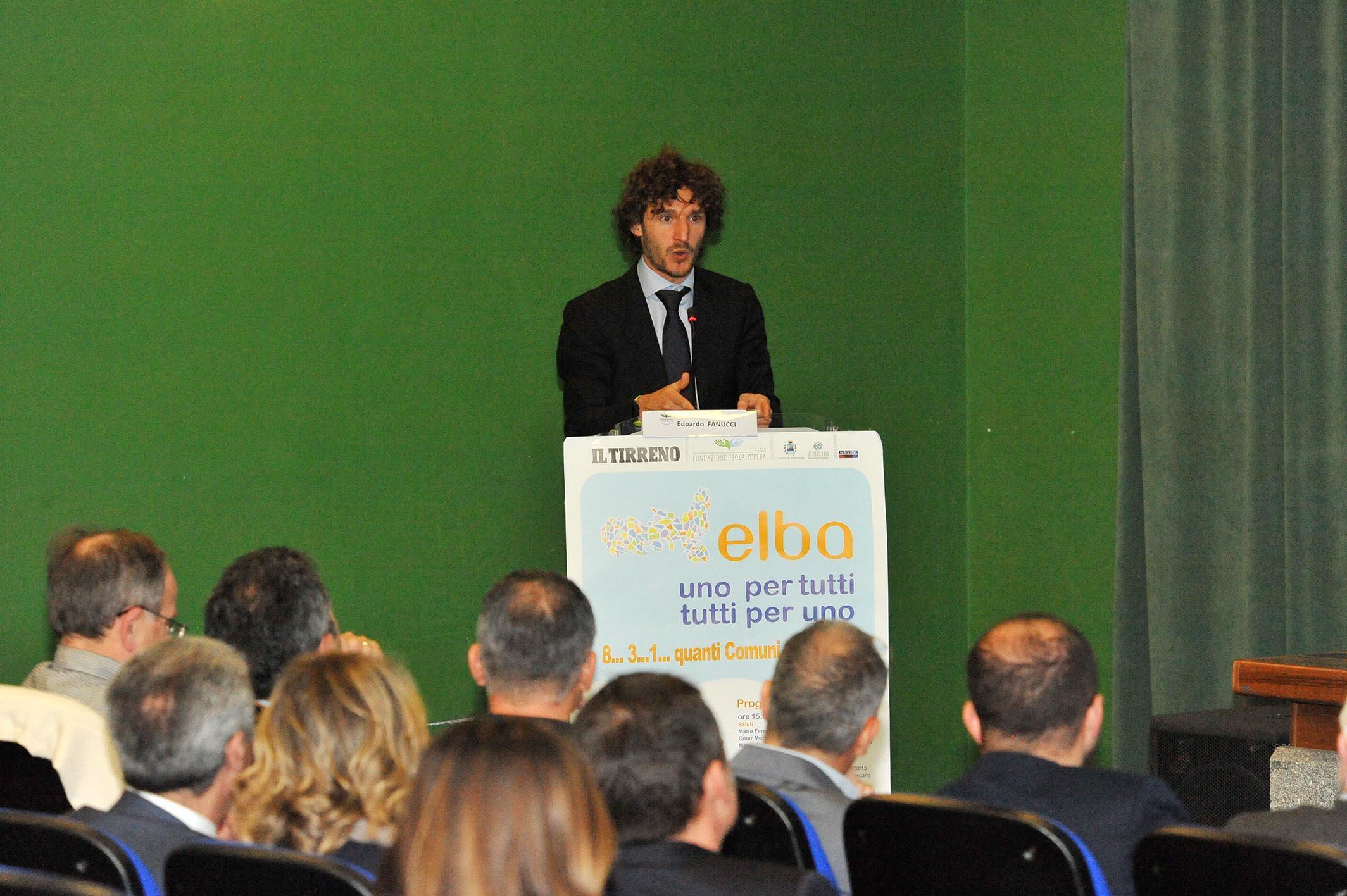 L'intervento dell'onorevole Fanucci (foto Giò Di Stefano)