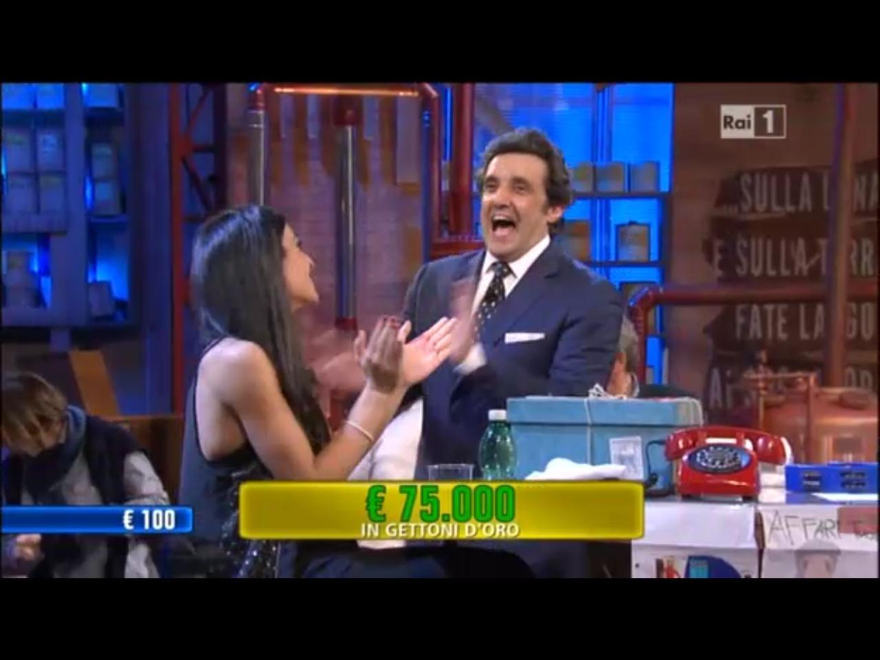 "Affari tuoi", una ragazza di Sassari vince 75mila euro