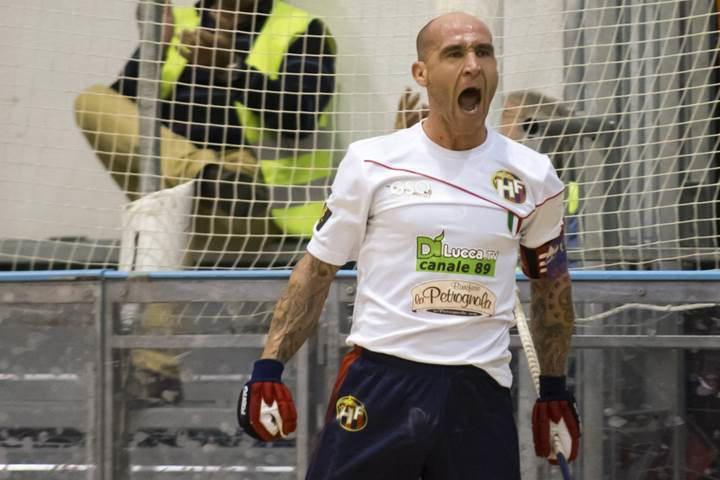 La gioia di Pedro Gil (Foto di Gabriele Baldi)
