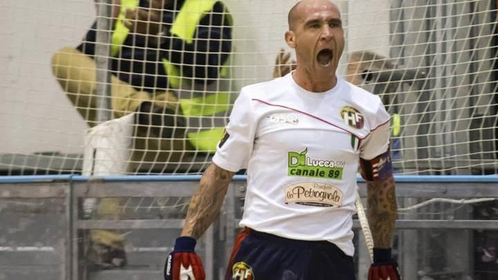 La gioia di Pedro Gil (Foto di Gabriele Baldi)