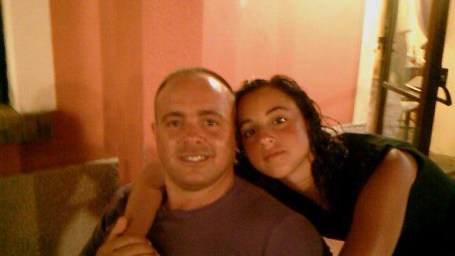 Alessia Angulo con il padre