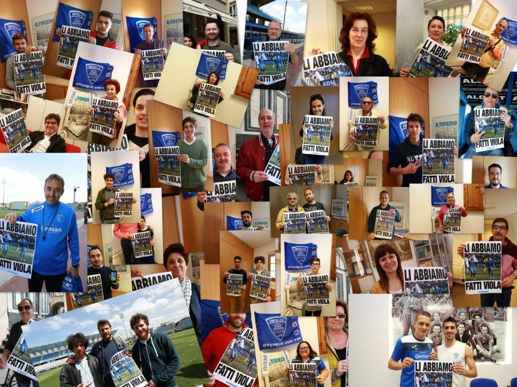 Esplode l'Empoli-mania: l'entusiasmo travolge la città